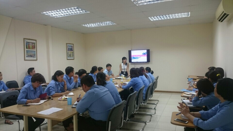 Chemical use safety training for a hotel chain staff.